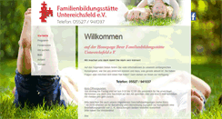 Desktop Screenshot of familienbildung-untereichsfeld.de